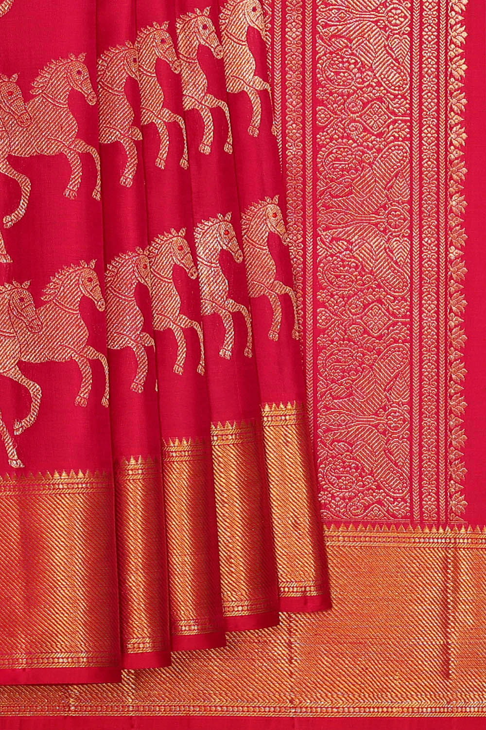 Image of Kanchipattu Silk Pink Saree