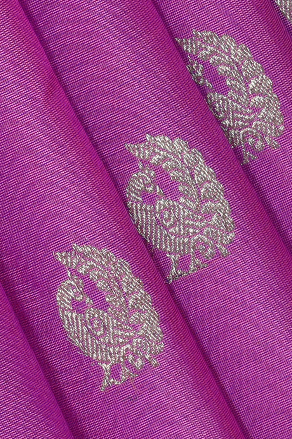 Image of Venkatagiri Silk Lavender Saree