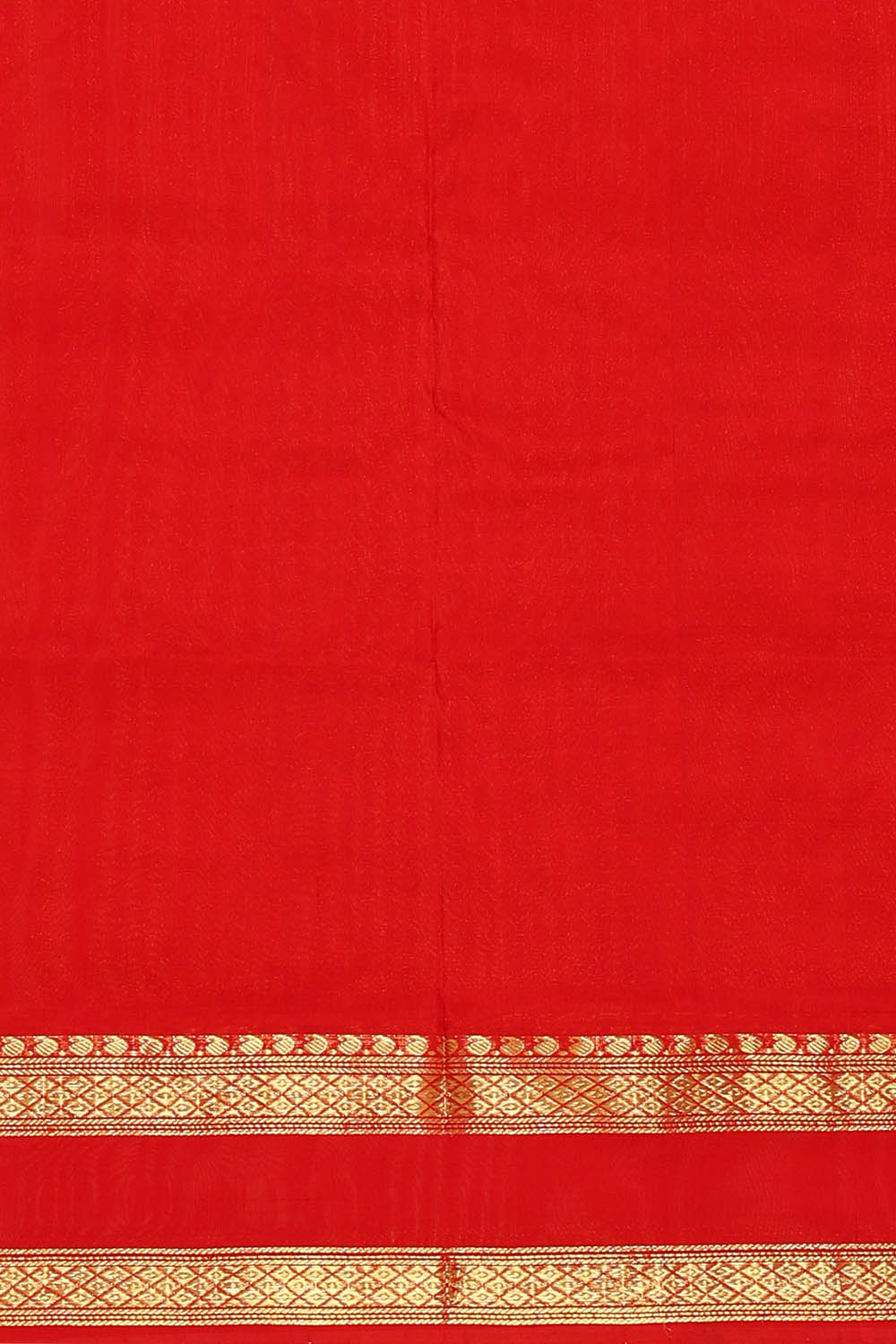 Image of Venkatagiri Silk Orange Saree