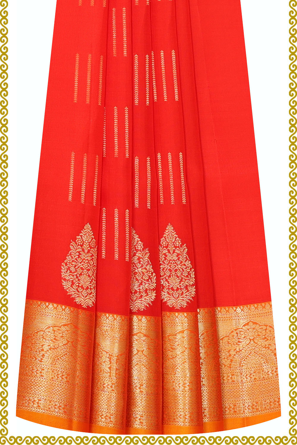 Image of Kanchipattu Pavada Unstitched Set