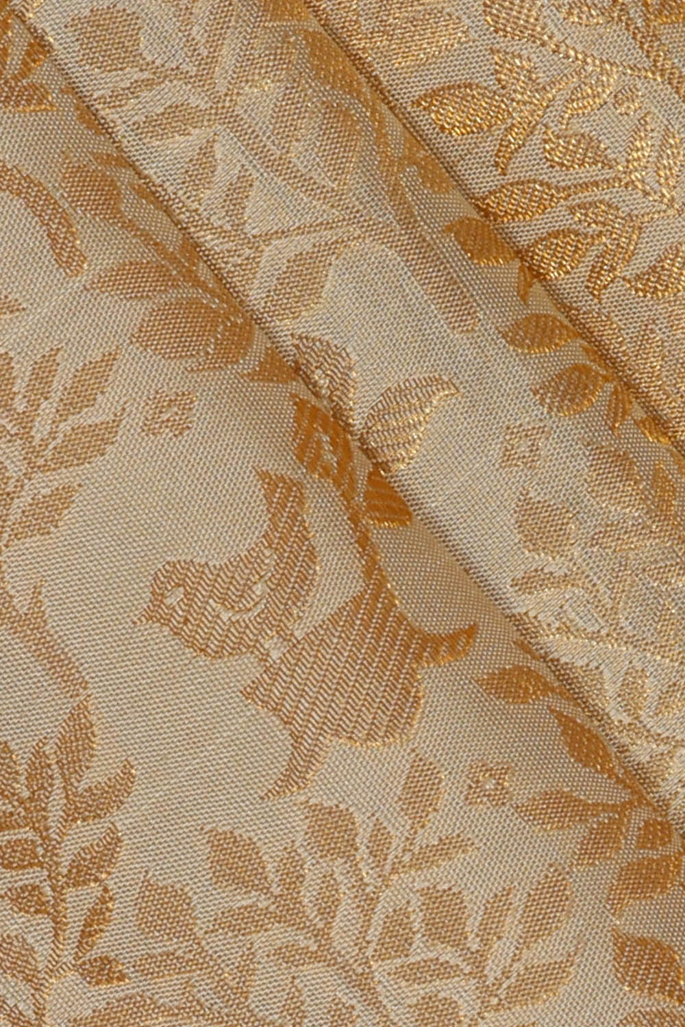 Image of Kanchipattu Silk Cream Saree