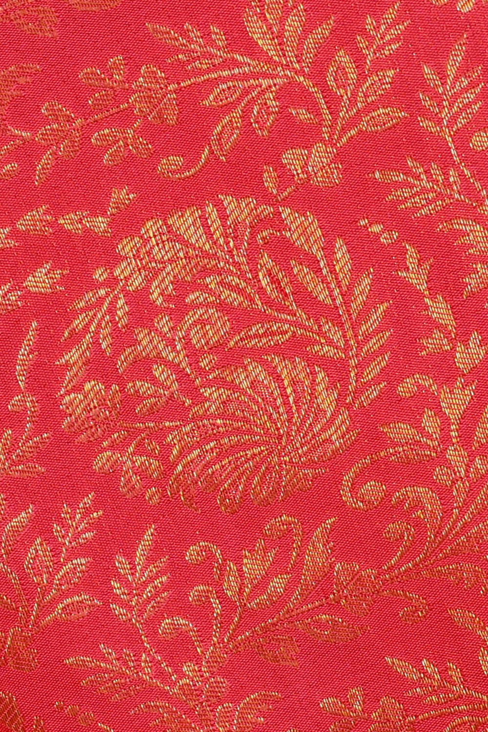 Image of Kanchipattu Silk Peach Pink Saree