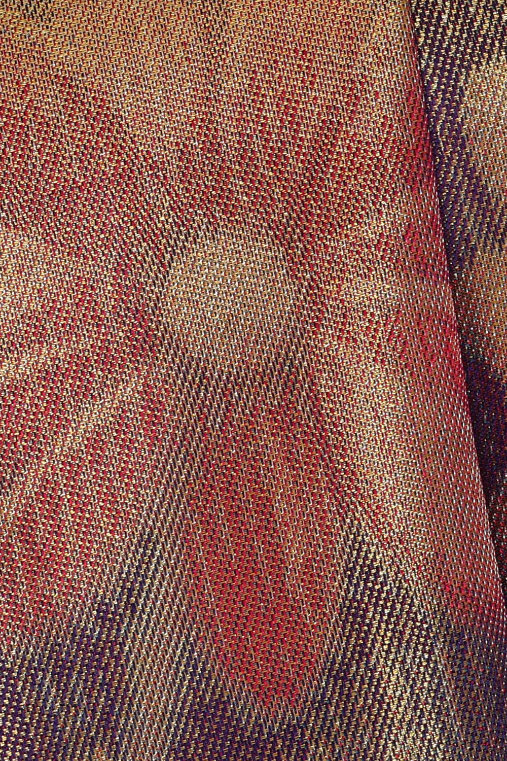 Image of Kanchipattu Tissue Brocade Multi-Colour Saree