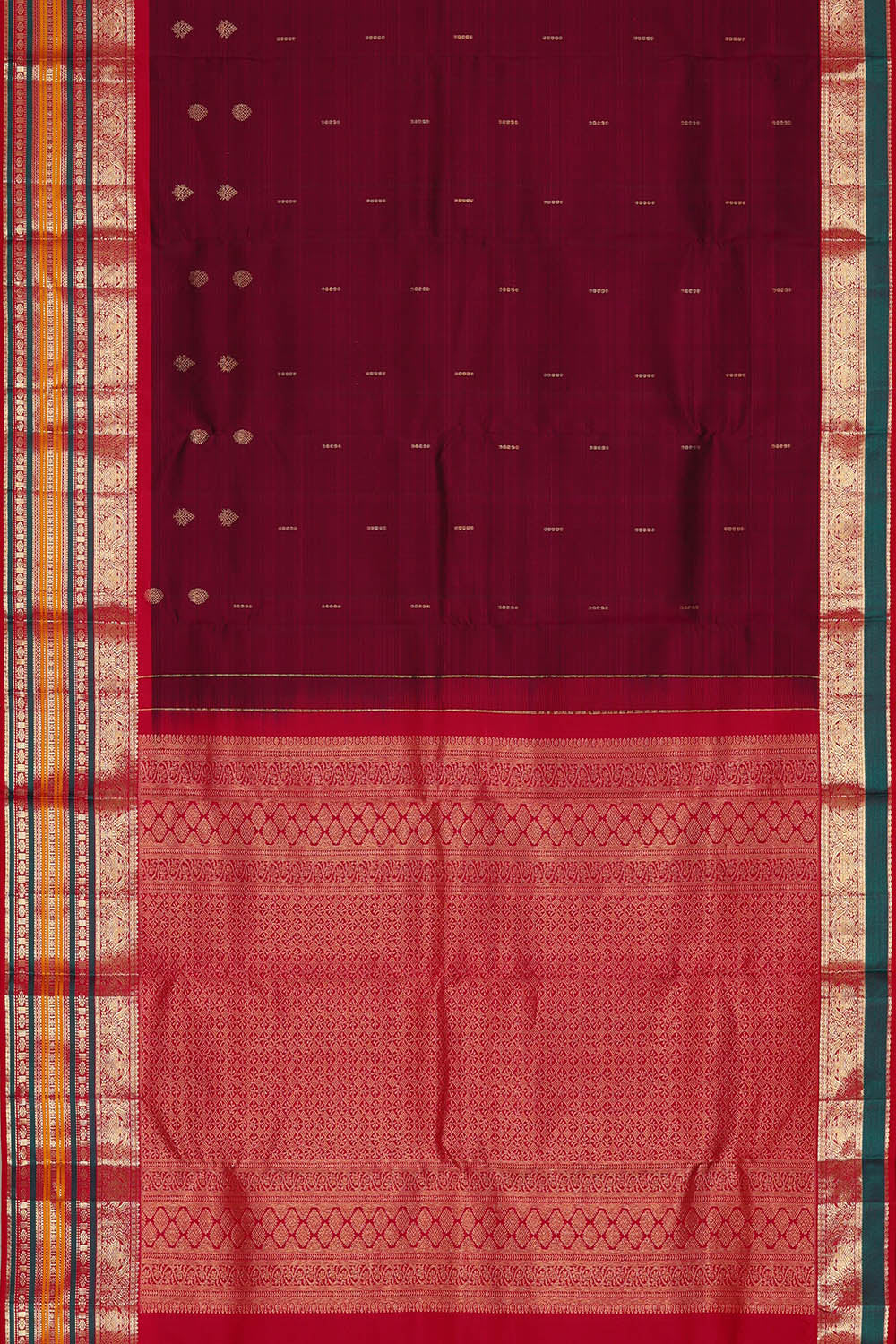 Image of Kanchipattu Silk Purple Saree