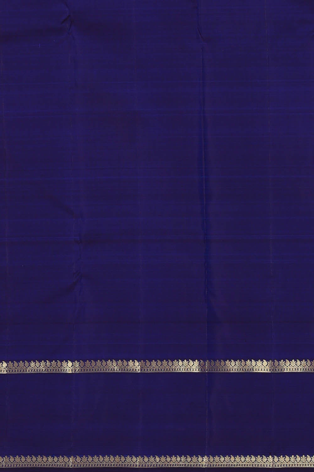 Image of Kanchipattu Silk Blue Saree