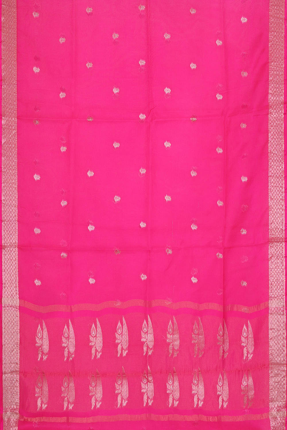 Image of Kota Silk Pink Saree