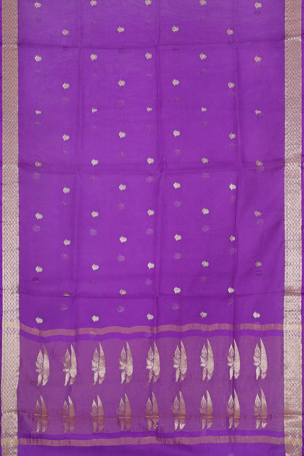 Image of Kota Silk Violet Saree