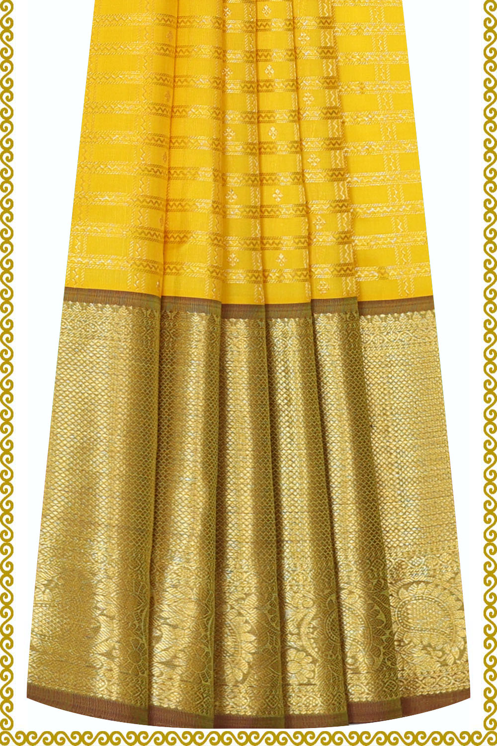 Image of Kanchipattu Pavada Unstitched Set