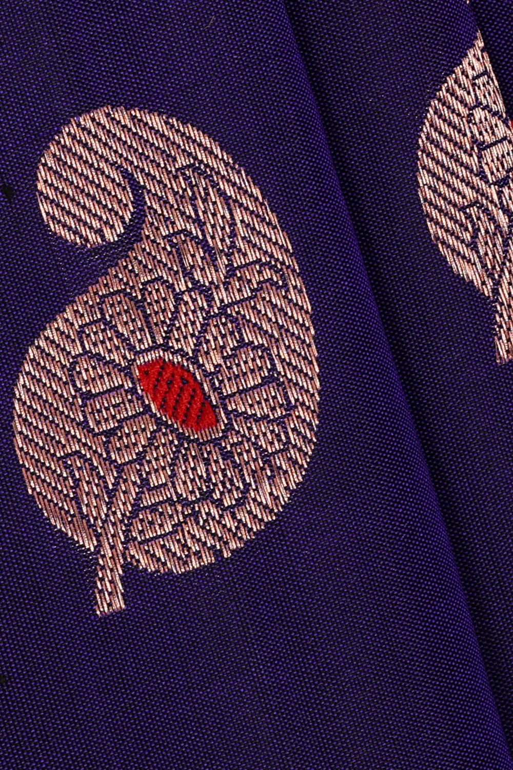 Image of Kanchipattu Silk Blue Saree