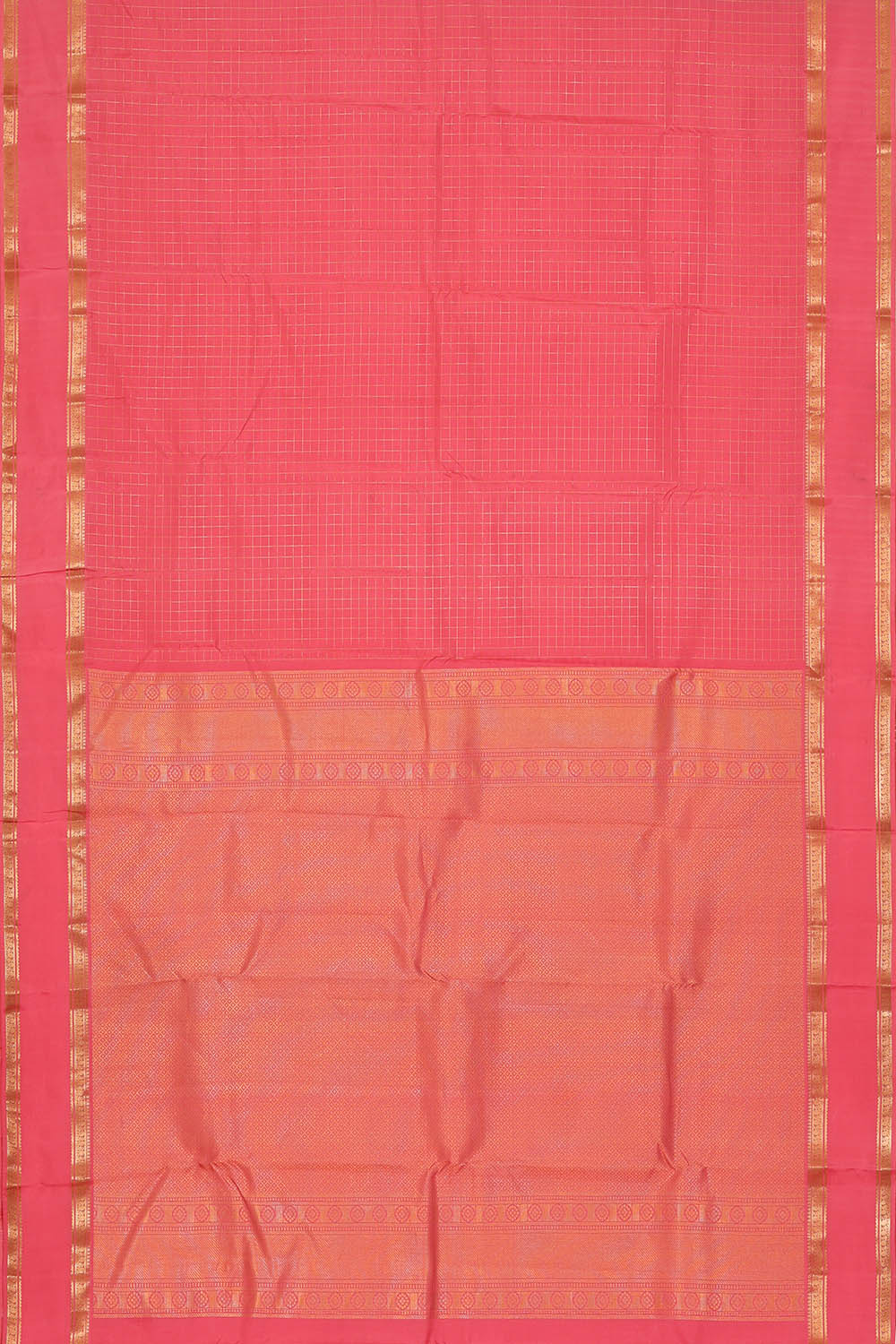 Image of Kanchipattu Silk Pink Saree