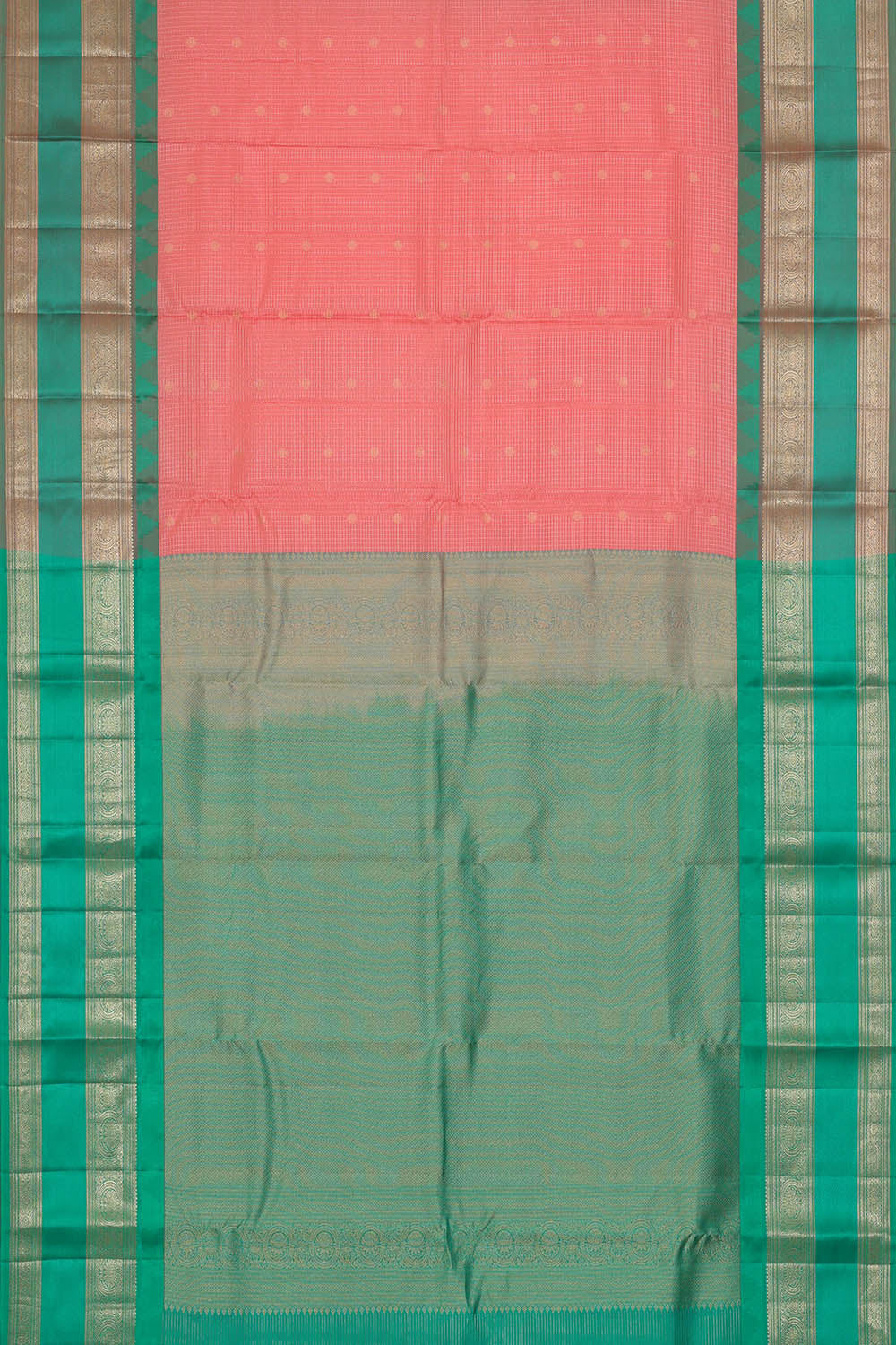 Image of Kanchipattu Silk Pink Saree