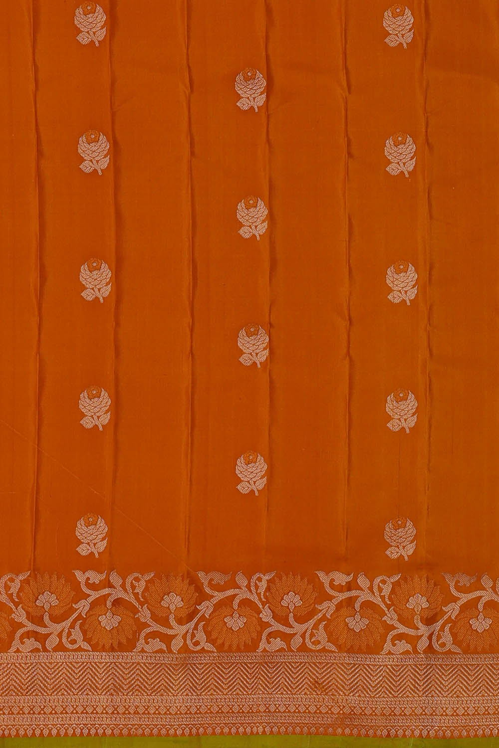 Image of Gadwal Silk Sky Blue Saree