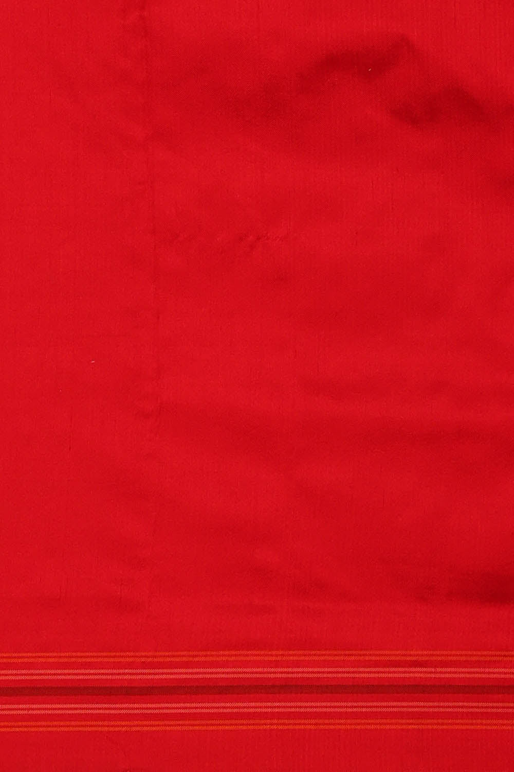 Image of Red Pochampally Silk Saree