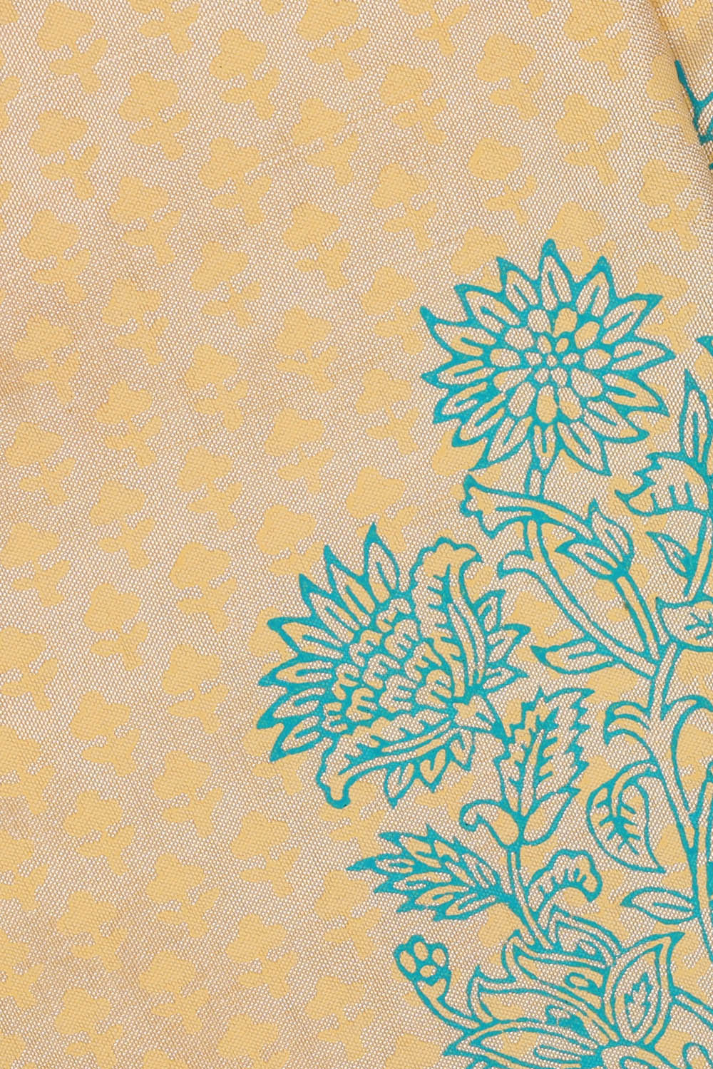 Image of Pochampally Ikat Silk Cream Saree