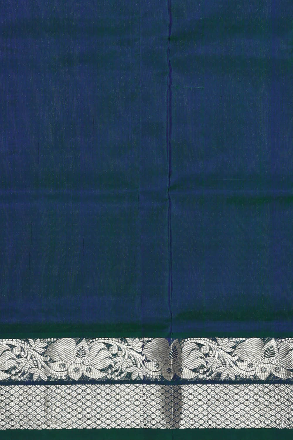 Image of Venkatagiri Silk Blue Saree