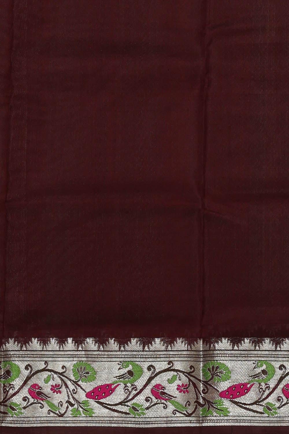 Image of Venkatagiri Silk Grey Saree