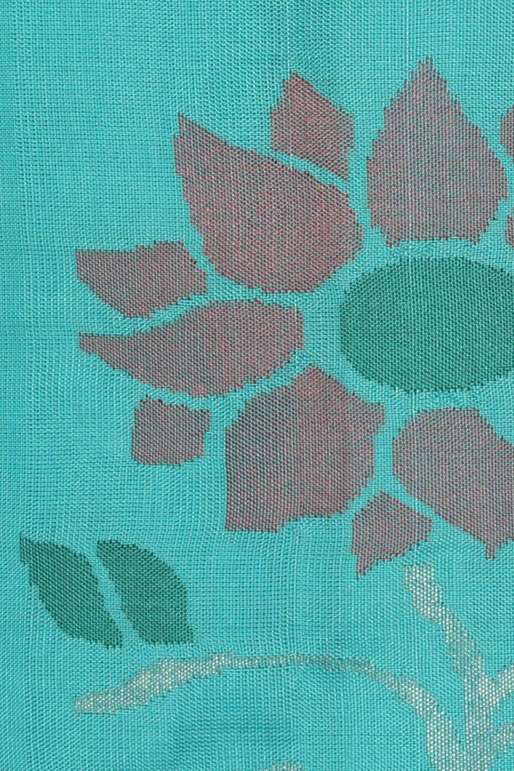 Image of Sky-Blue Uppada Silk Saree