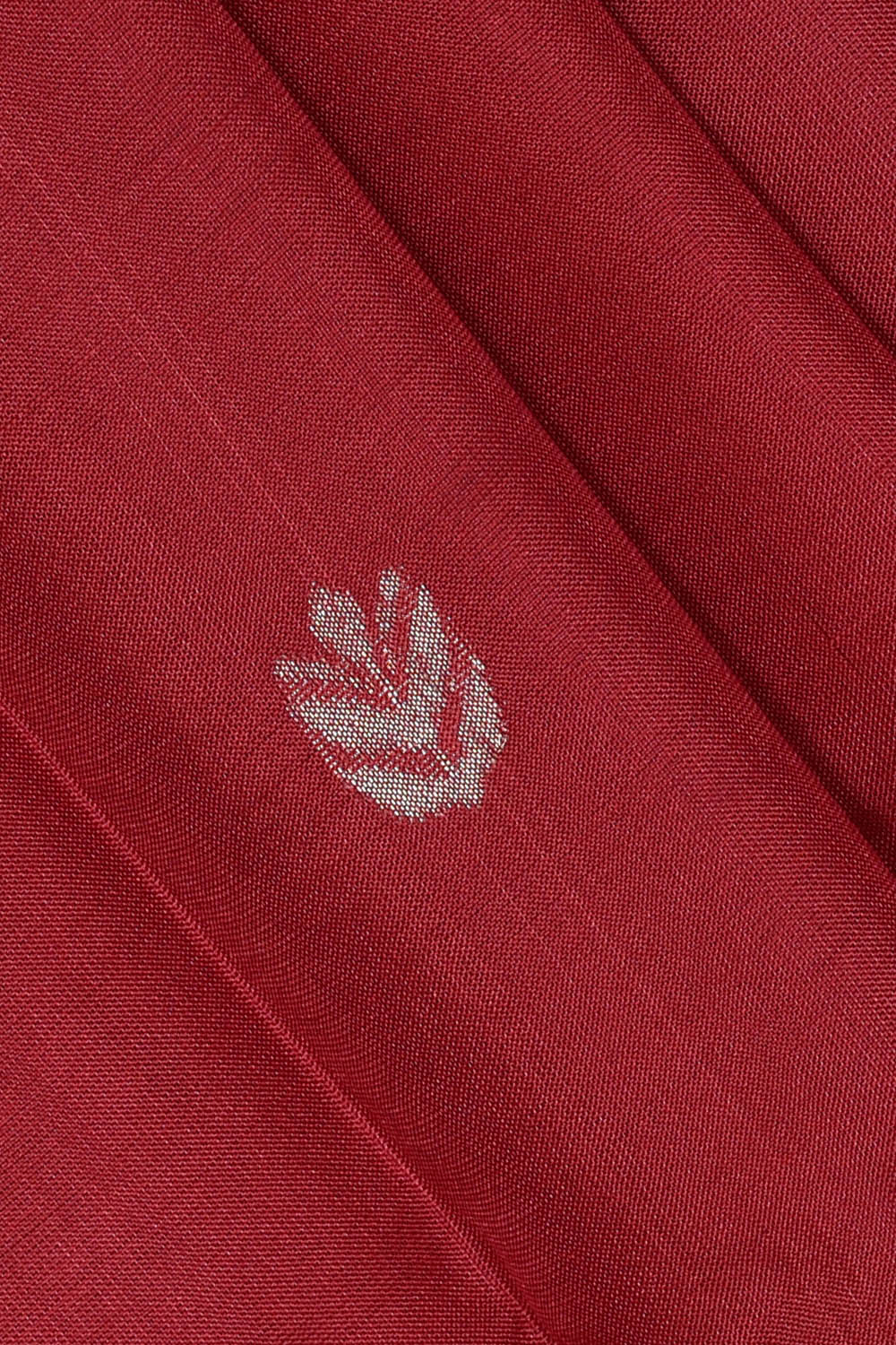 Image of Caramel-Red Uppada Silk Saree