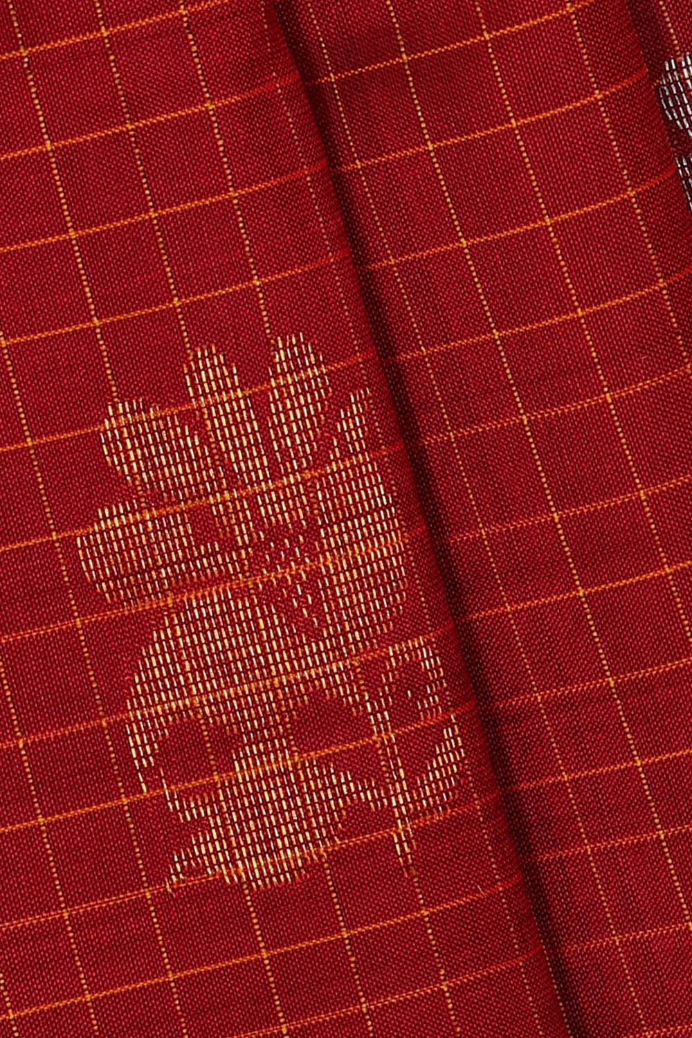 Image of Uppada Silk Maroon Saree