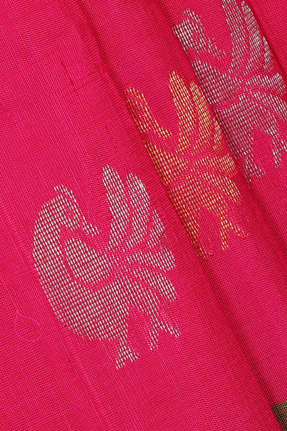 Image of Uppada Silk Pink Saree