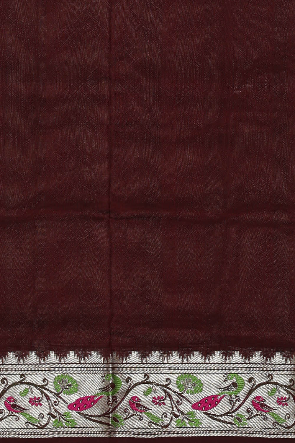 Image of Venkatagiri Silk Green Saree