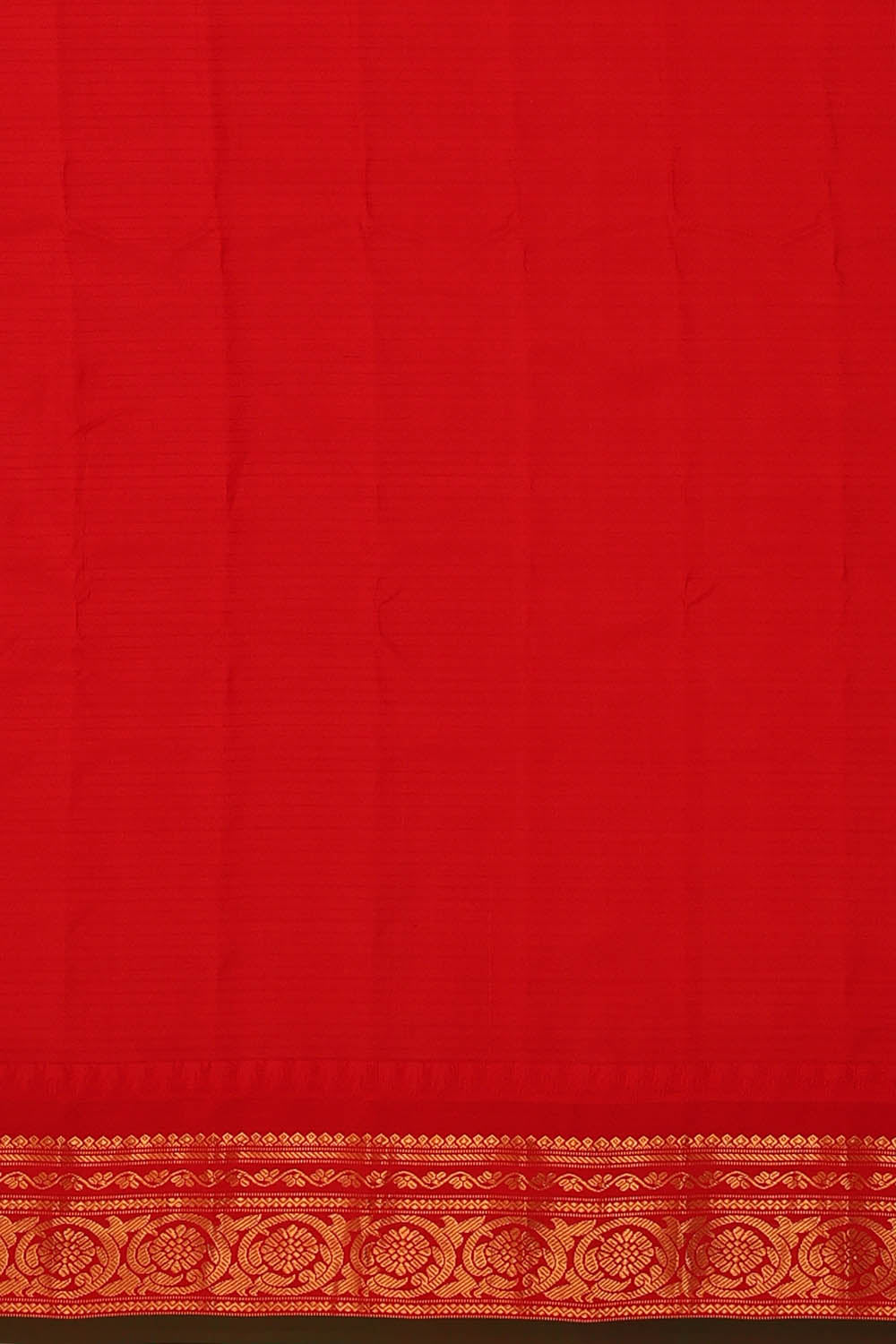 Image of Gadwal Cotton Silk Sea Blue Saree