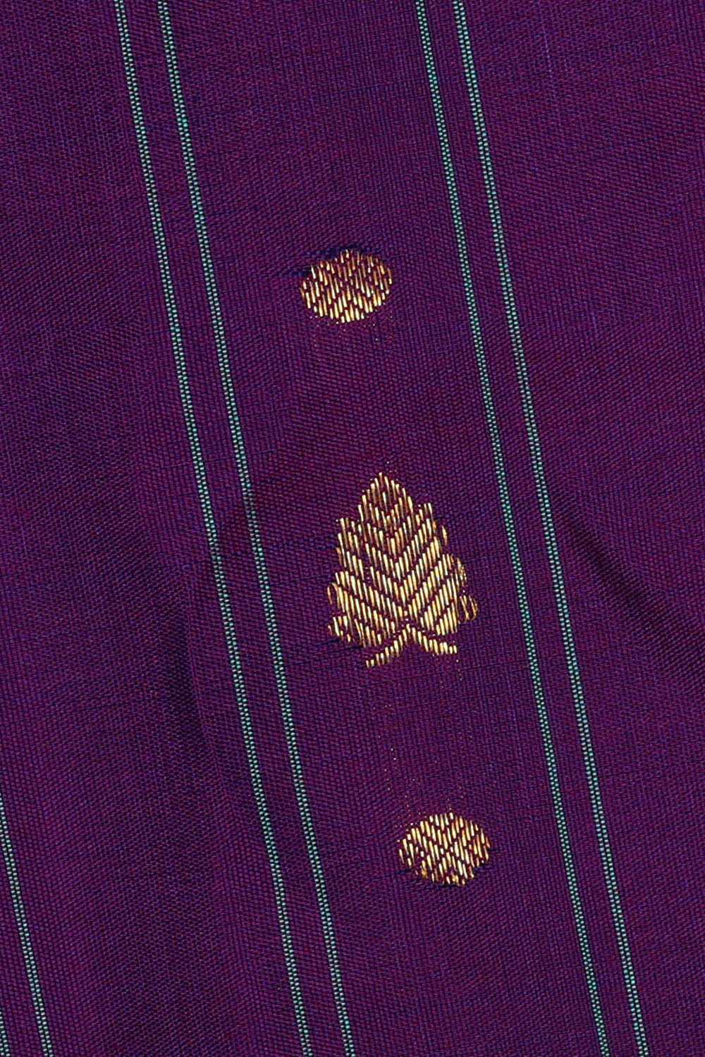 Image of Gadwal Silk Violet Saree