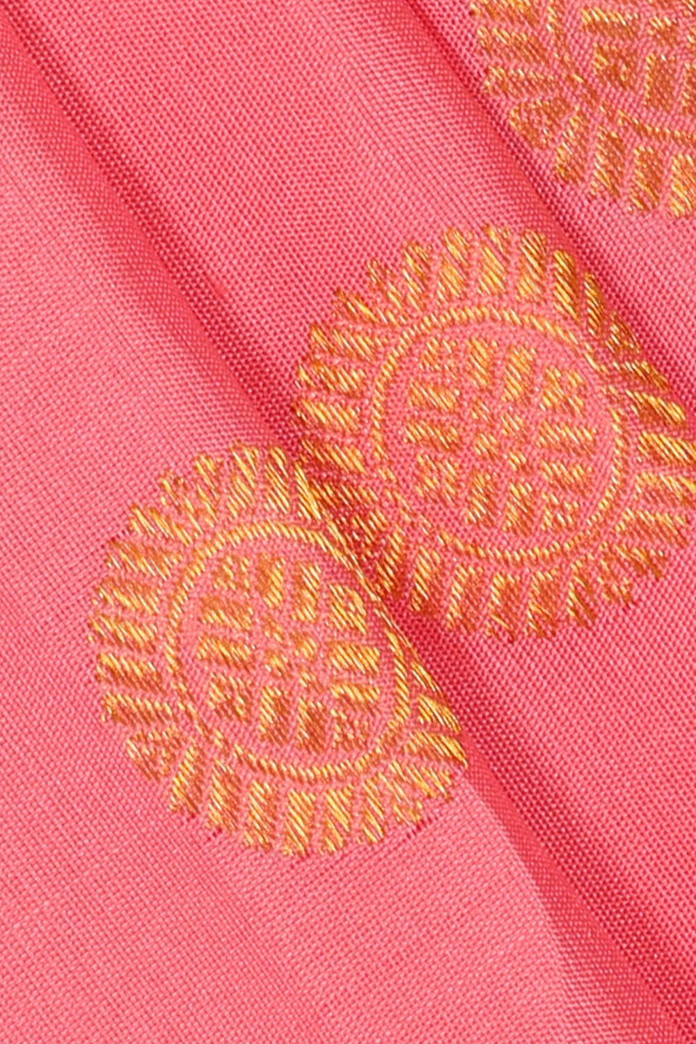 Image of Gadwal Silk Light Pink Saree