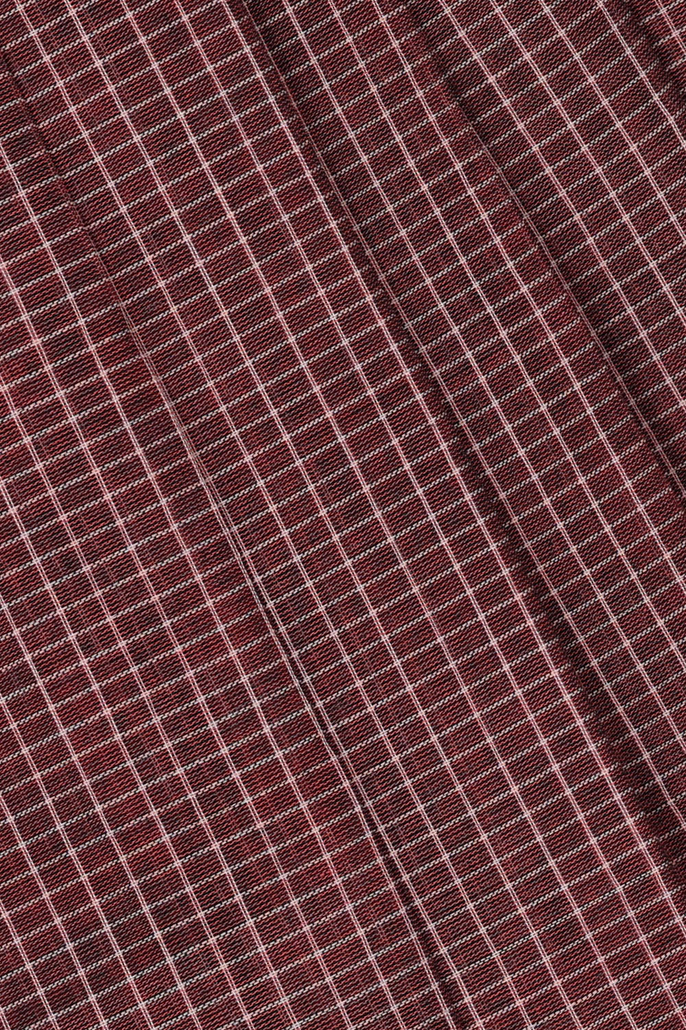 Image of Purple Cotton Gadwal Saree