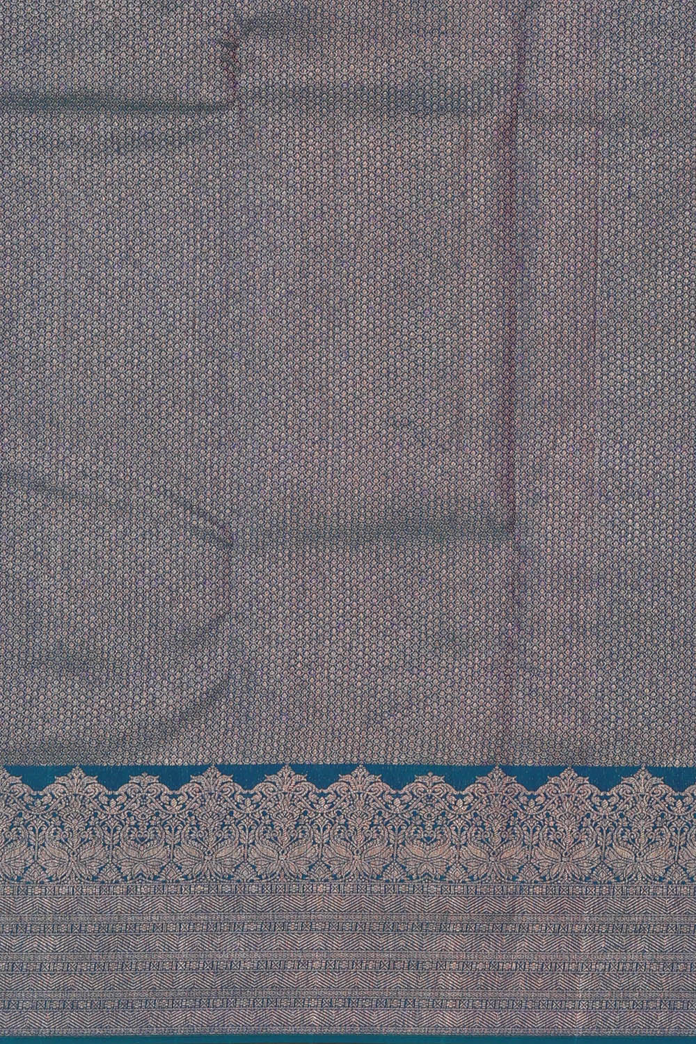 Image of Kanchipattu Silk Blue Saree