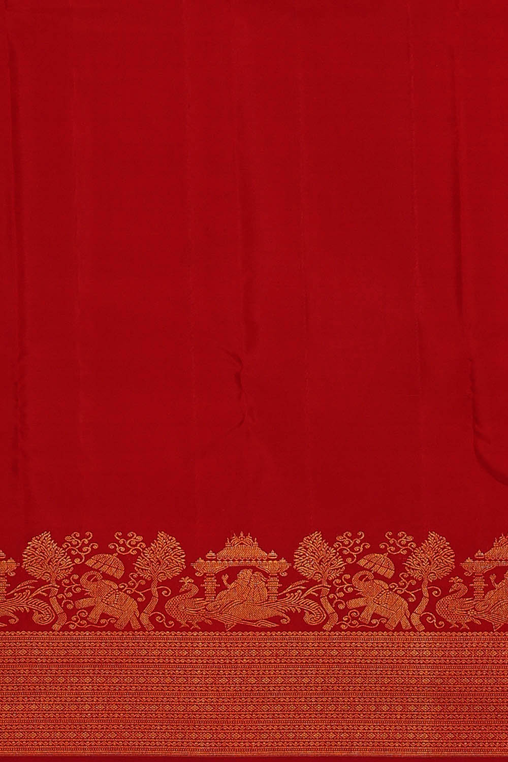 Image of Kanchipattu Silk Red Saree