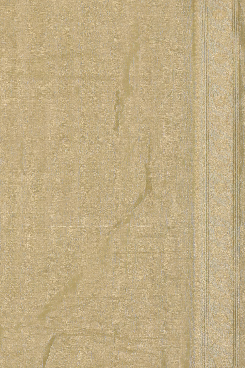 Image of Pastel-Green Banarasi Chiniya Silk Saree