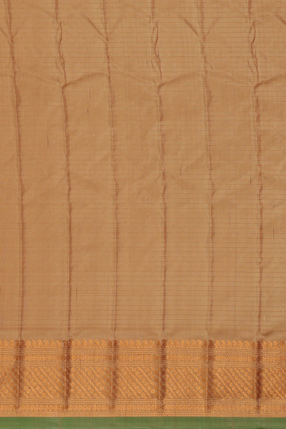 Image of Gadwal Silk Red Saree