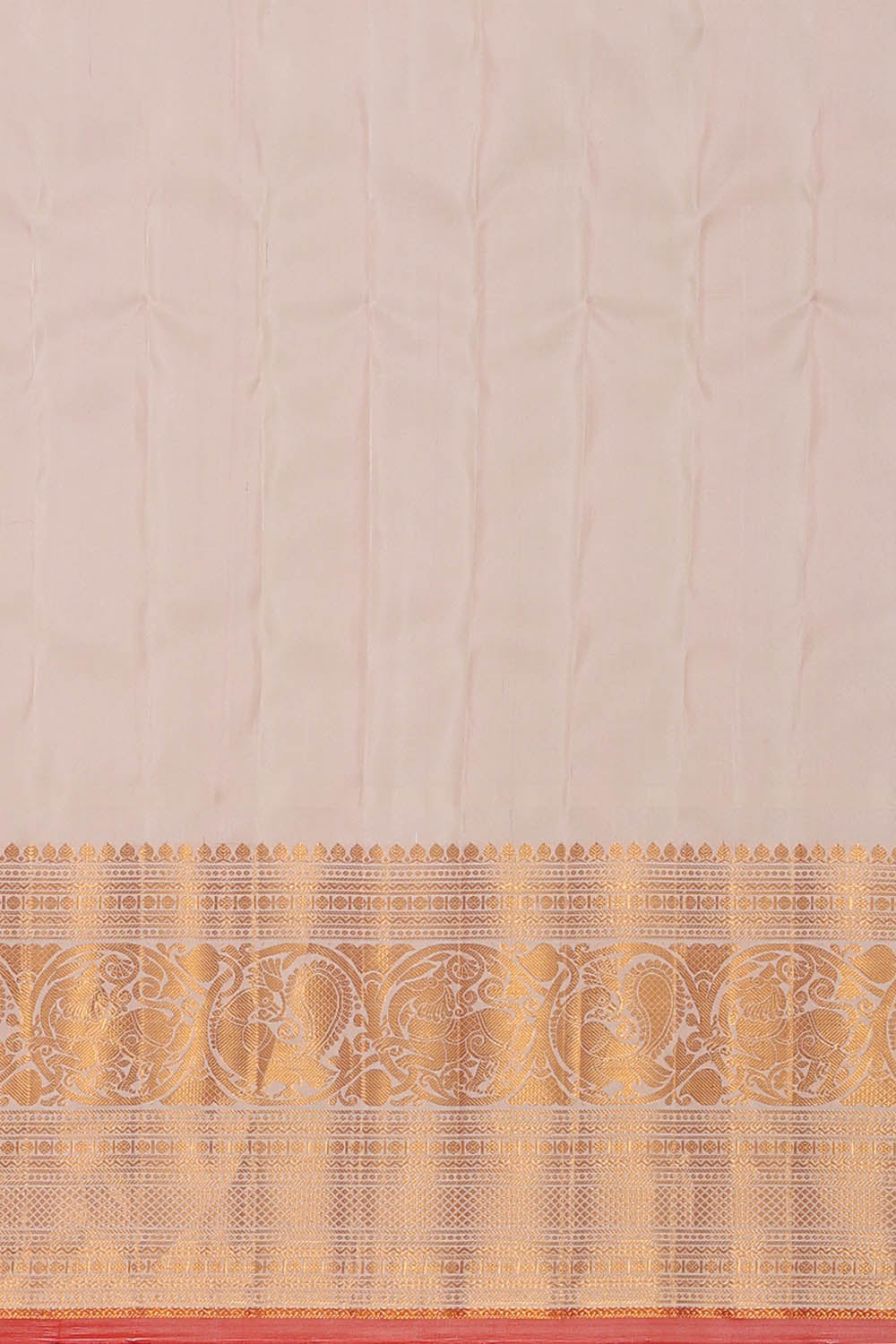 Image of Gadwal Silk Light Pink Saree