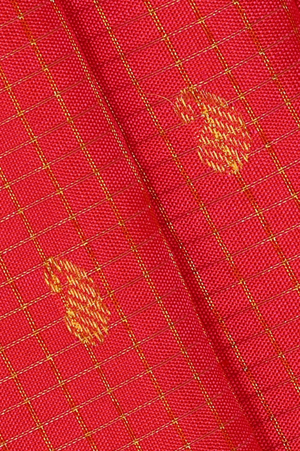 Image of Gadwal Silk Pink Saree