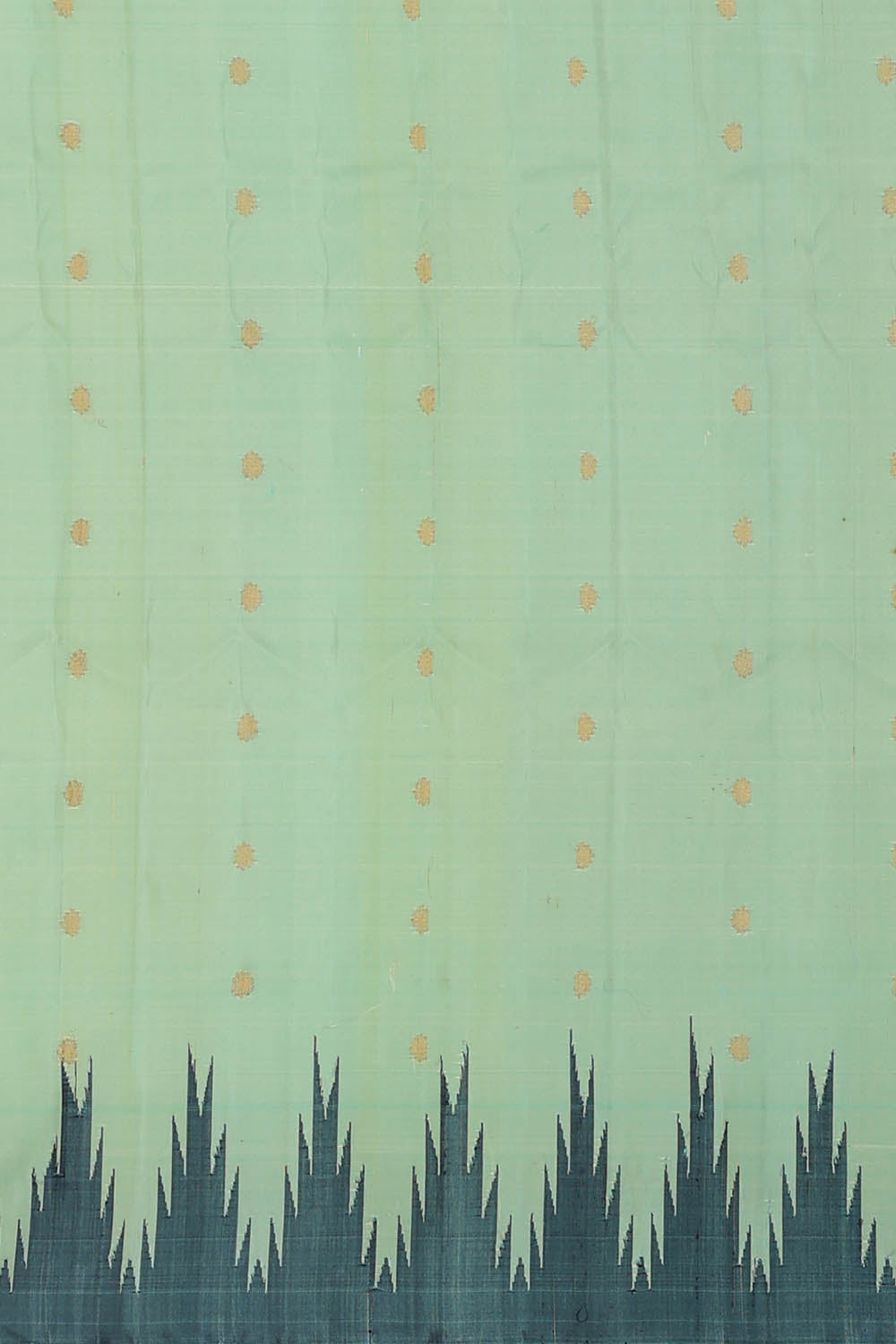 Image of Gadwal Silk Mint Green Saree