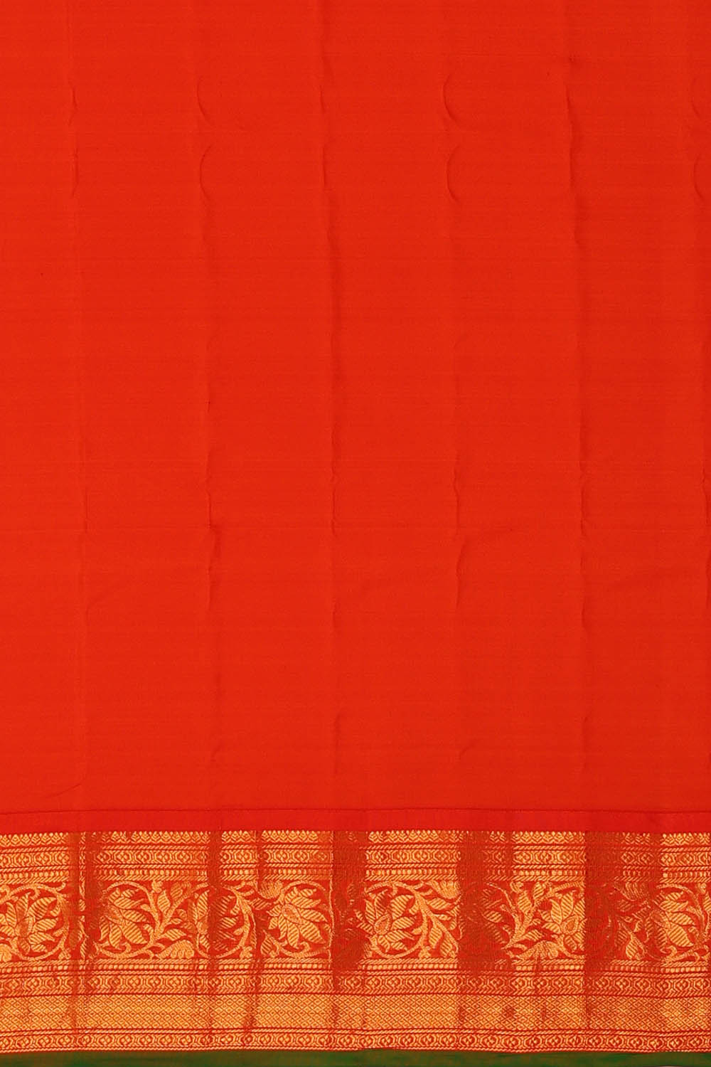 Image of Gadwal Silk Blue Saree