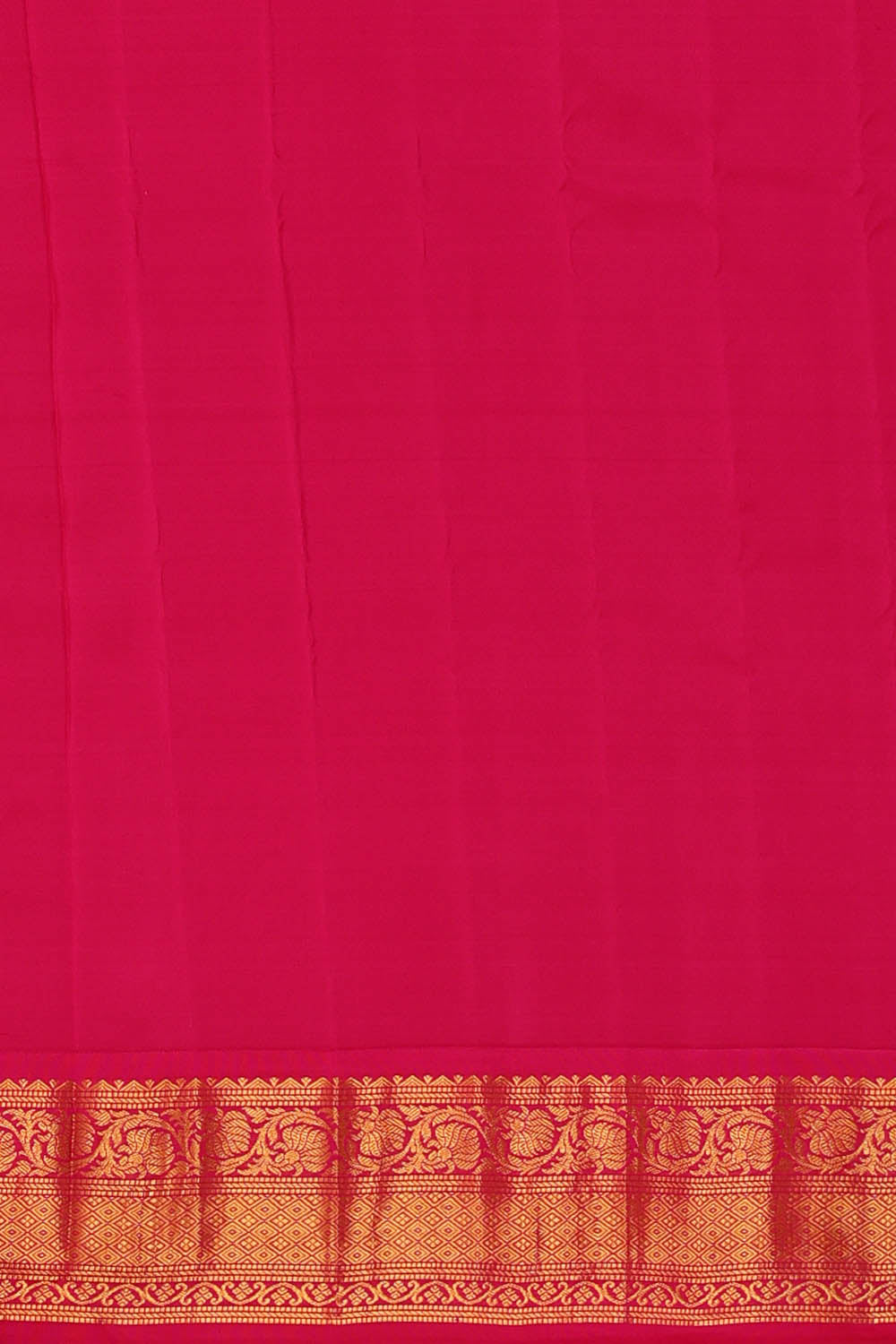 Image of Gadwal Silk Grey Saree