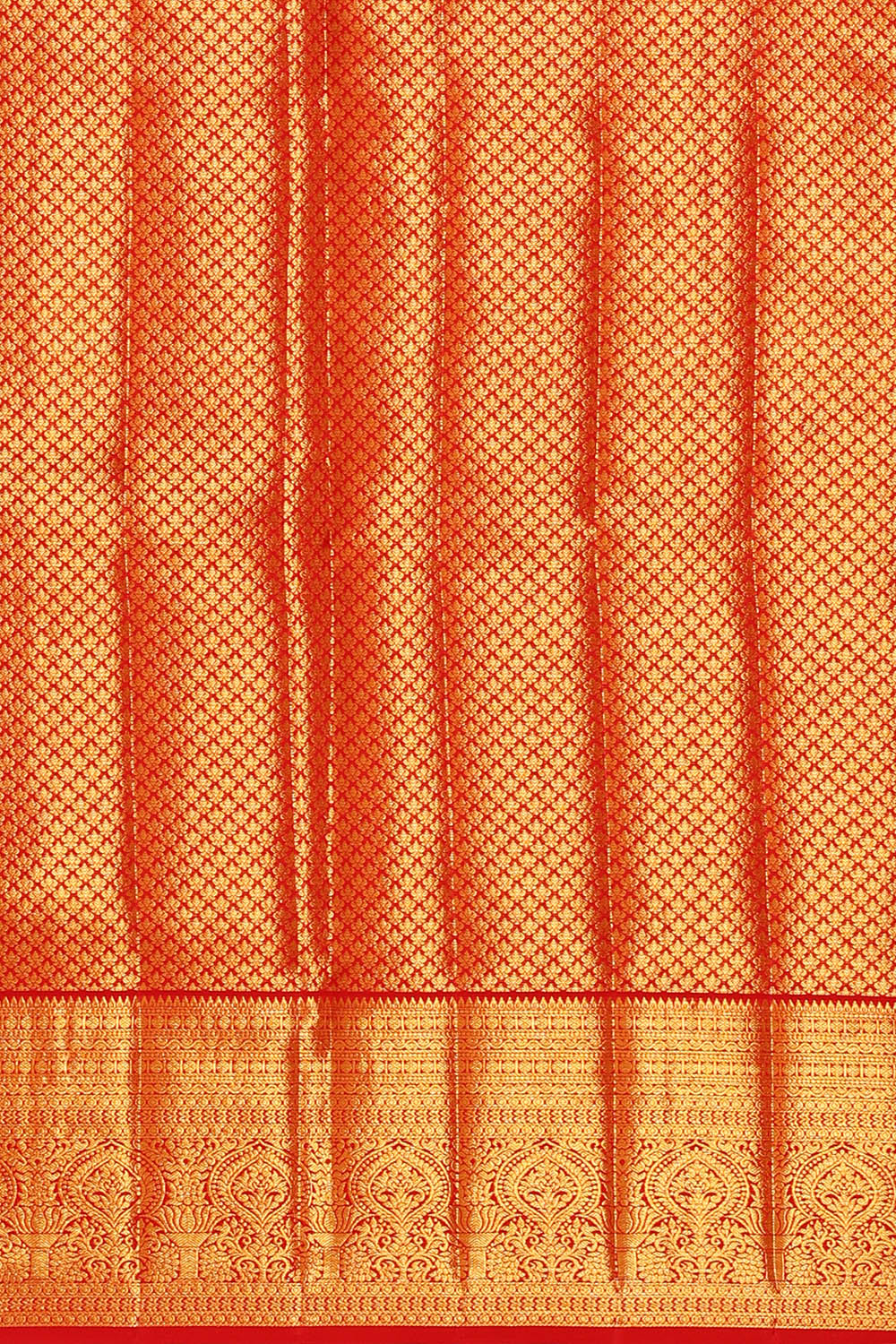 Image of Kanchipattu Brocade Red Saree