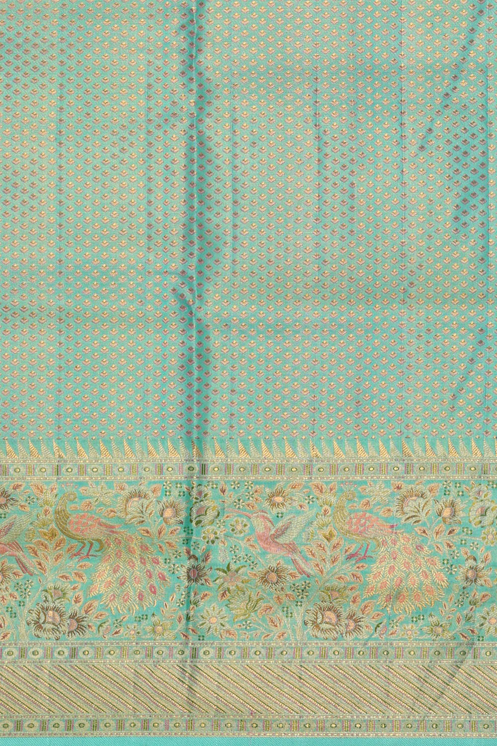 Image of Kanchipattu Tissue Silk Pink Saree