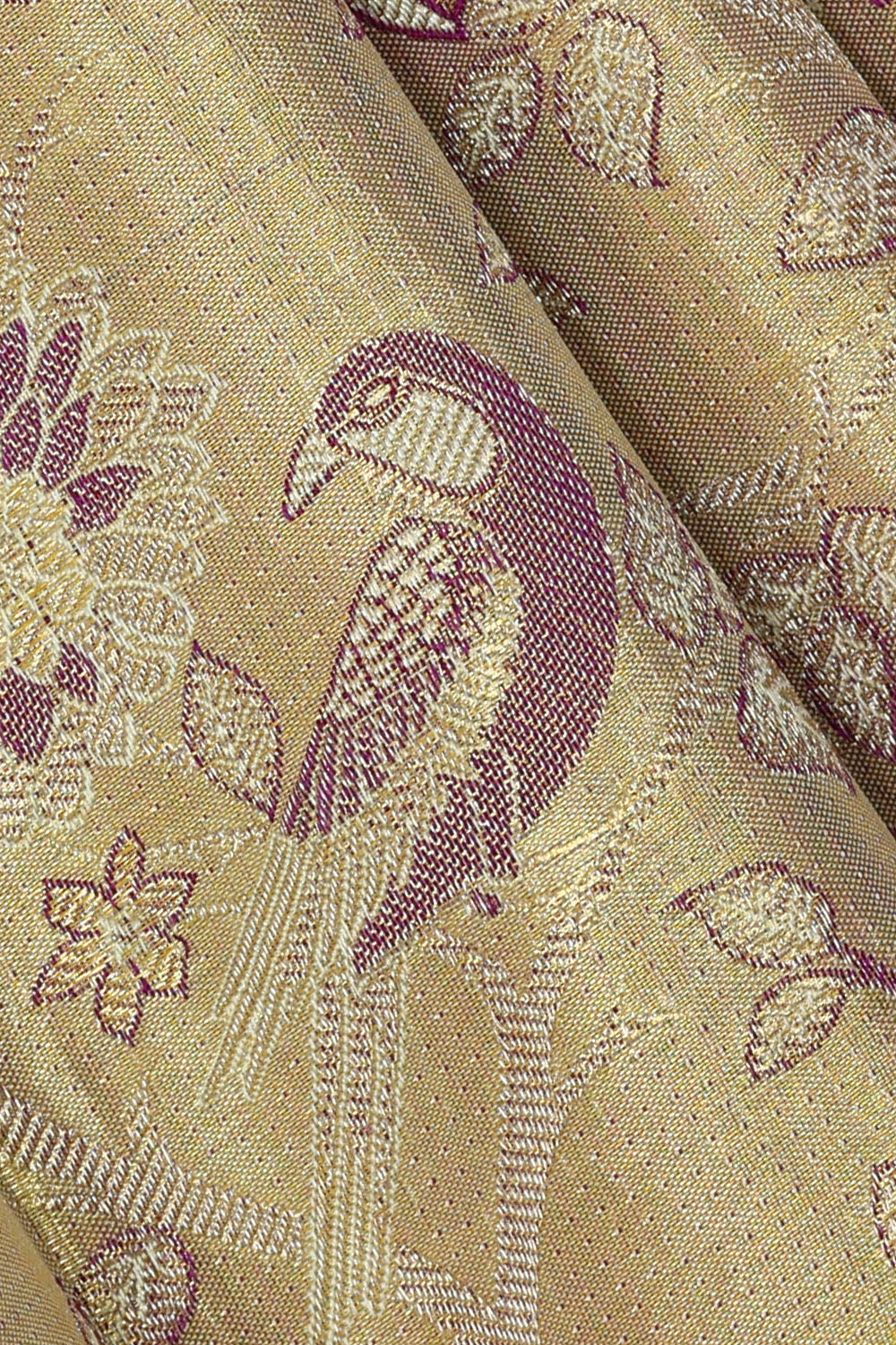 Image of Kanchipattu Pavada Unstitched Set