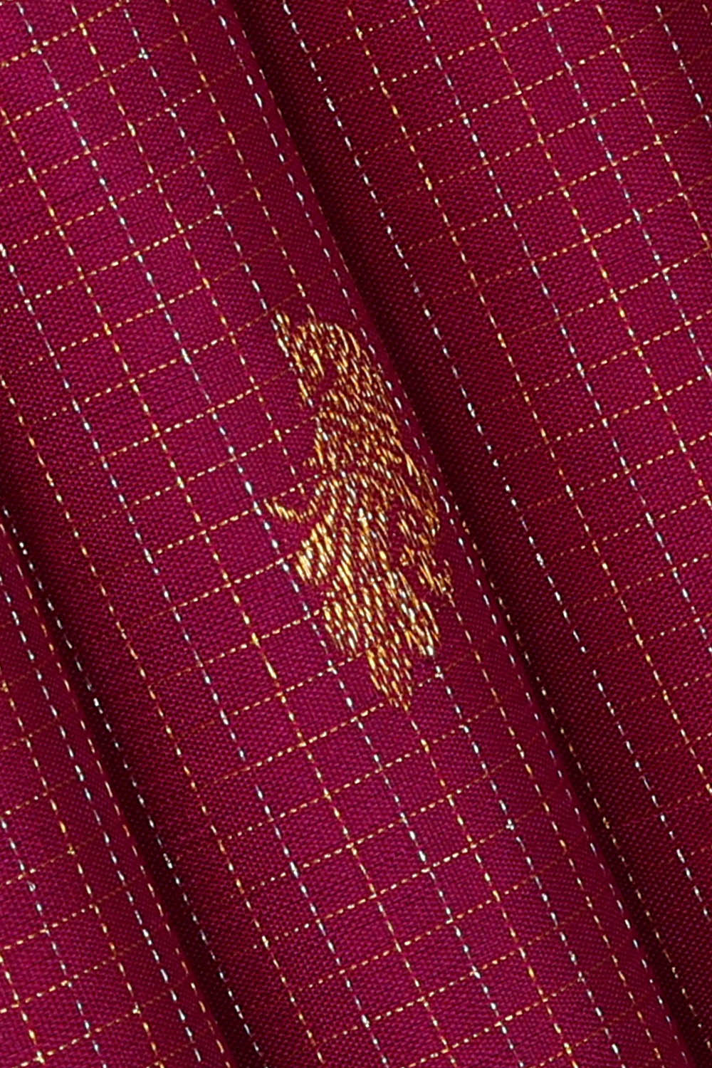 Image of Arani Silk Magenta Saree
