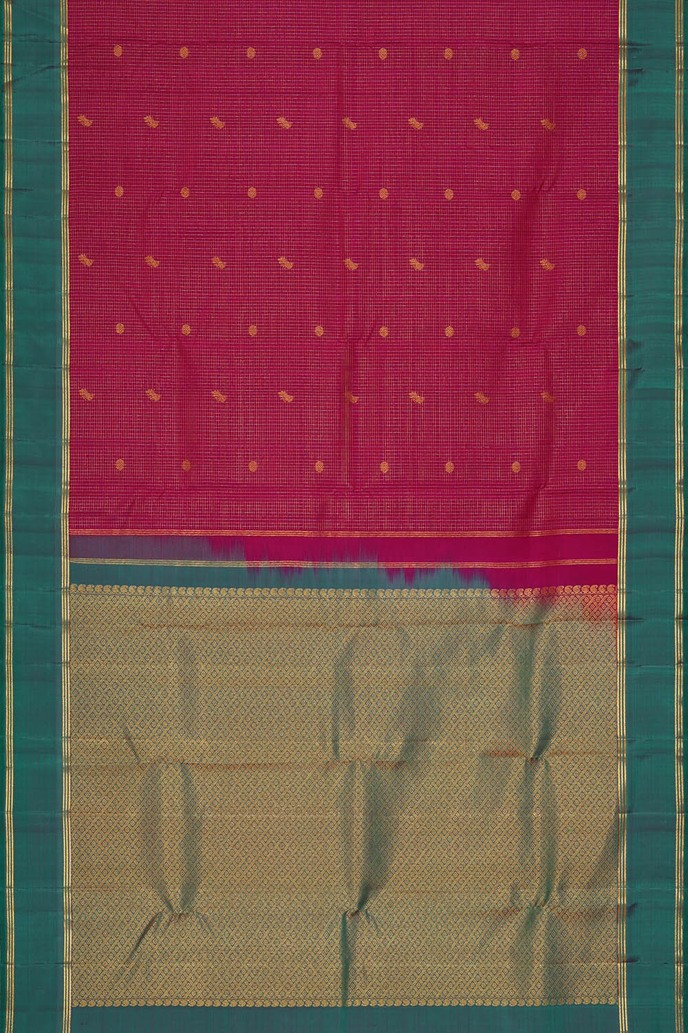 Image of Arani Silk Magenta Saree