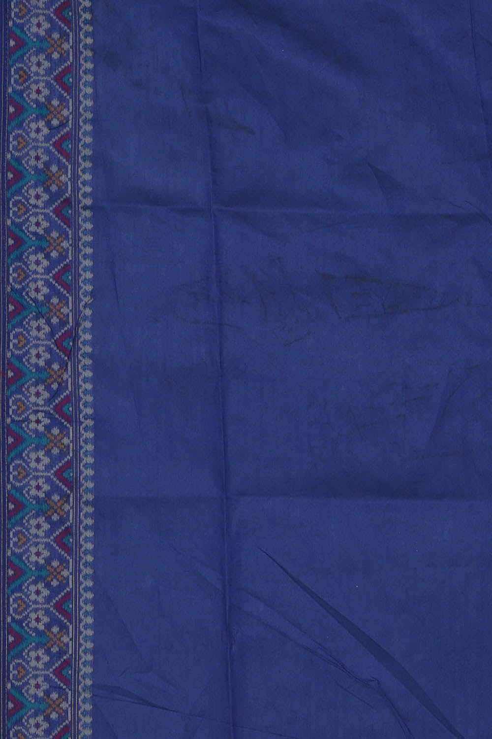 Image of Blue Silk Saree