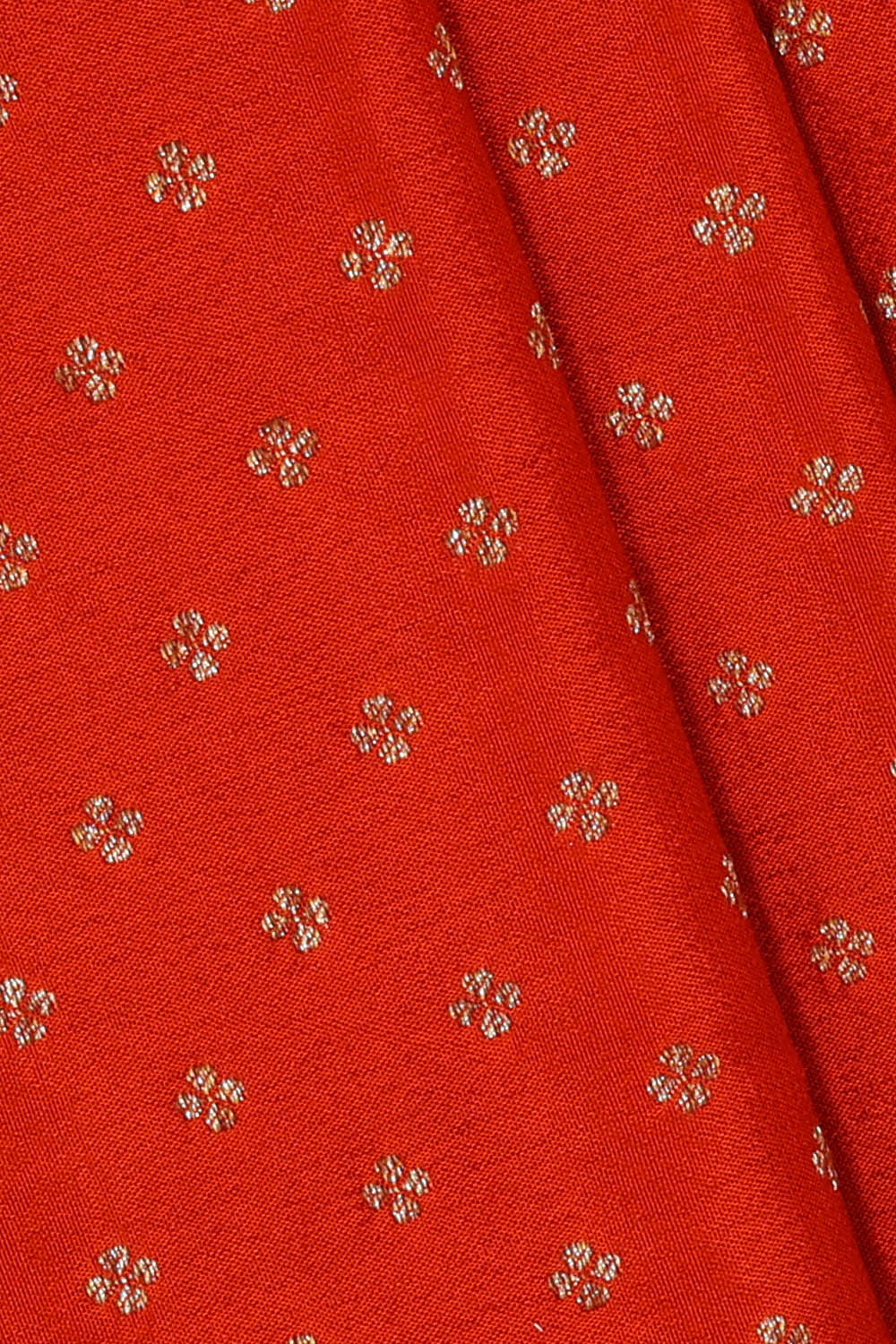 Image of Banarasi Crepe Silk Red Saree