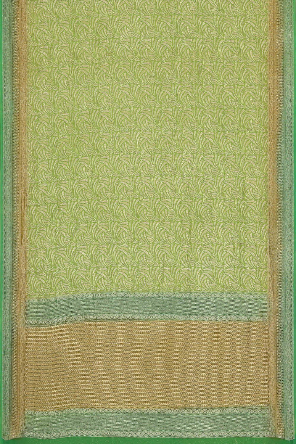 Image of Georgette Light Green Saree