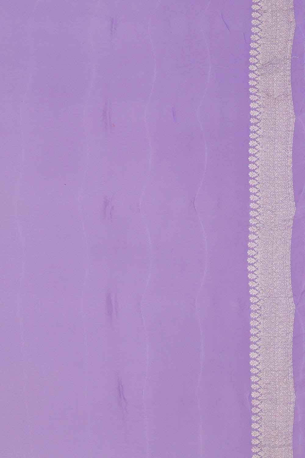 Image of Banarasi Georgette Lavender Saree