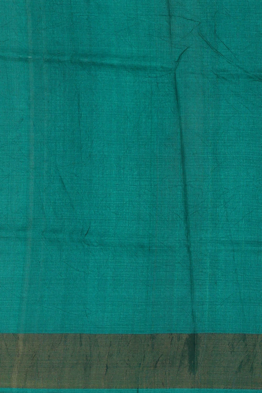 Image of Tussar Silk Dark Blue Saree