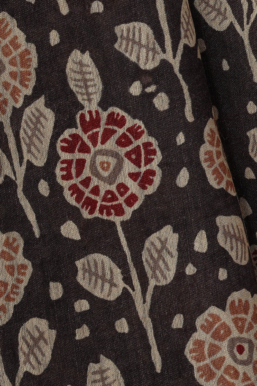 Image of Moonga Tussar Silk Grey Saree