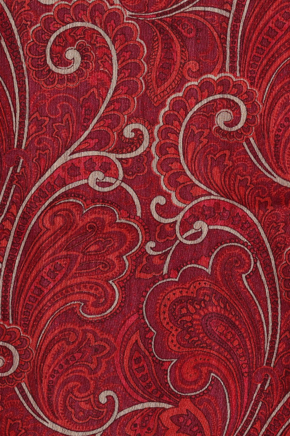 Image of Moonga Tussar Silk Red Saree